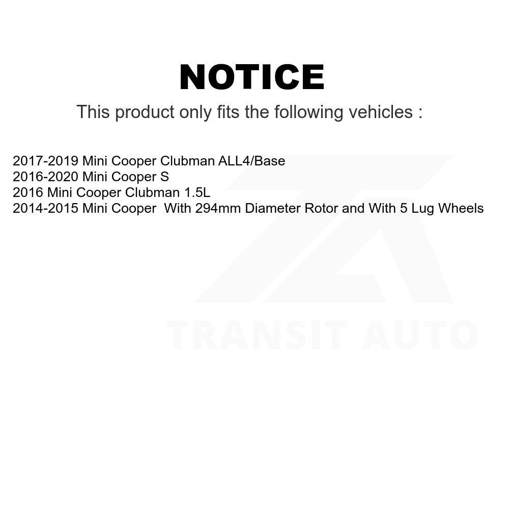 Front Disc Brake Rotor GCR-981823 For Mini Cooper Clubman