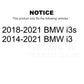 Front Disc Brake Rotor GCR-982068 For BMW i3 i3s