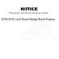 Rear Disc Brake Rotor GCR-982163 For 2016-2019 Land Rover Range Evoque