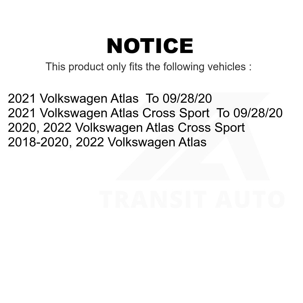 Front Disc Brake Rotor GCR-982348 For Volkswagen Atlas Cross Sport