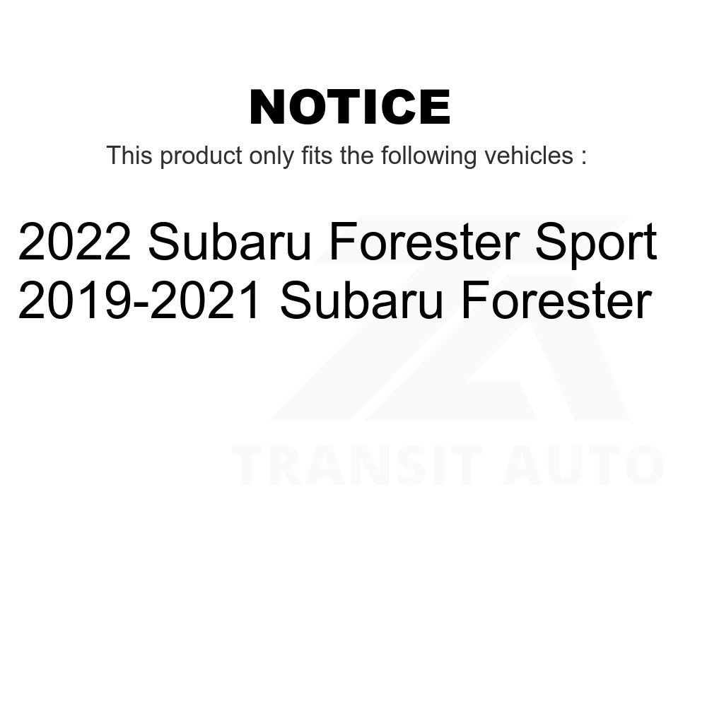 Rear Disc Brake Rotor GCR-982566 For Subaru Forester