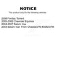 Rear Drum Brake Wheel Cylinder Pair For Saturn Vue Chevrolet Equinox Pontiac Torrent K14-100019