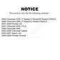 Rear Drum Brake Wheel Cylinder Pair For Chevrolet Cobalt HHR Saturn Ion Pontiac G5 Pursuit K14-100034