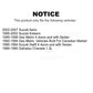 Rear Drum Brake Wheel Cylinder Kit For Suzuki Aerio Geo Metro Esteem Swift Daihatsu Charade K14-100111