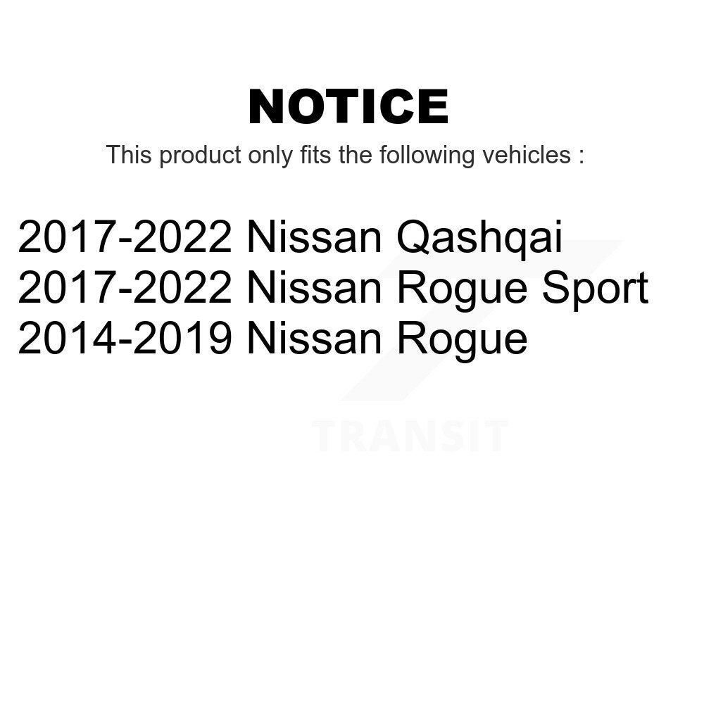 Cabin Air Filter (2 Pack) For Nissan Rogue Sport Qashqai K54-100086