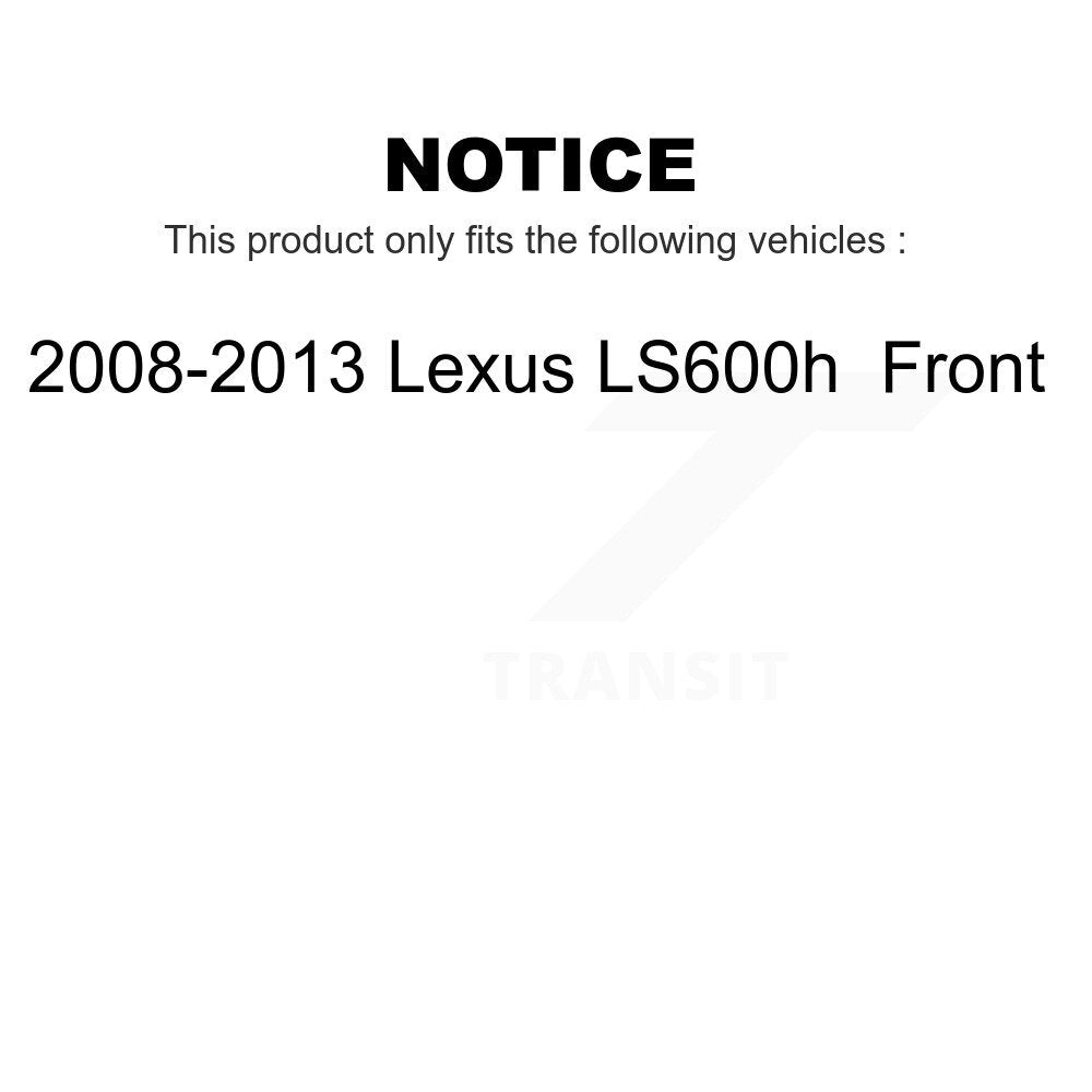 Cabin Air Filter (3 Pack) For 2008-2013 Lexus LS600h Front K54-100250