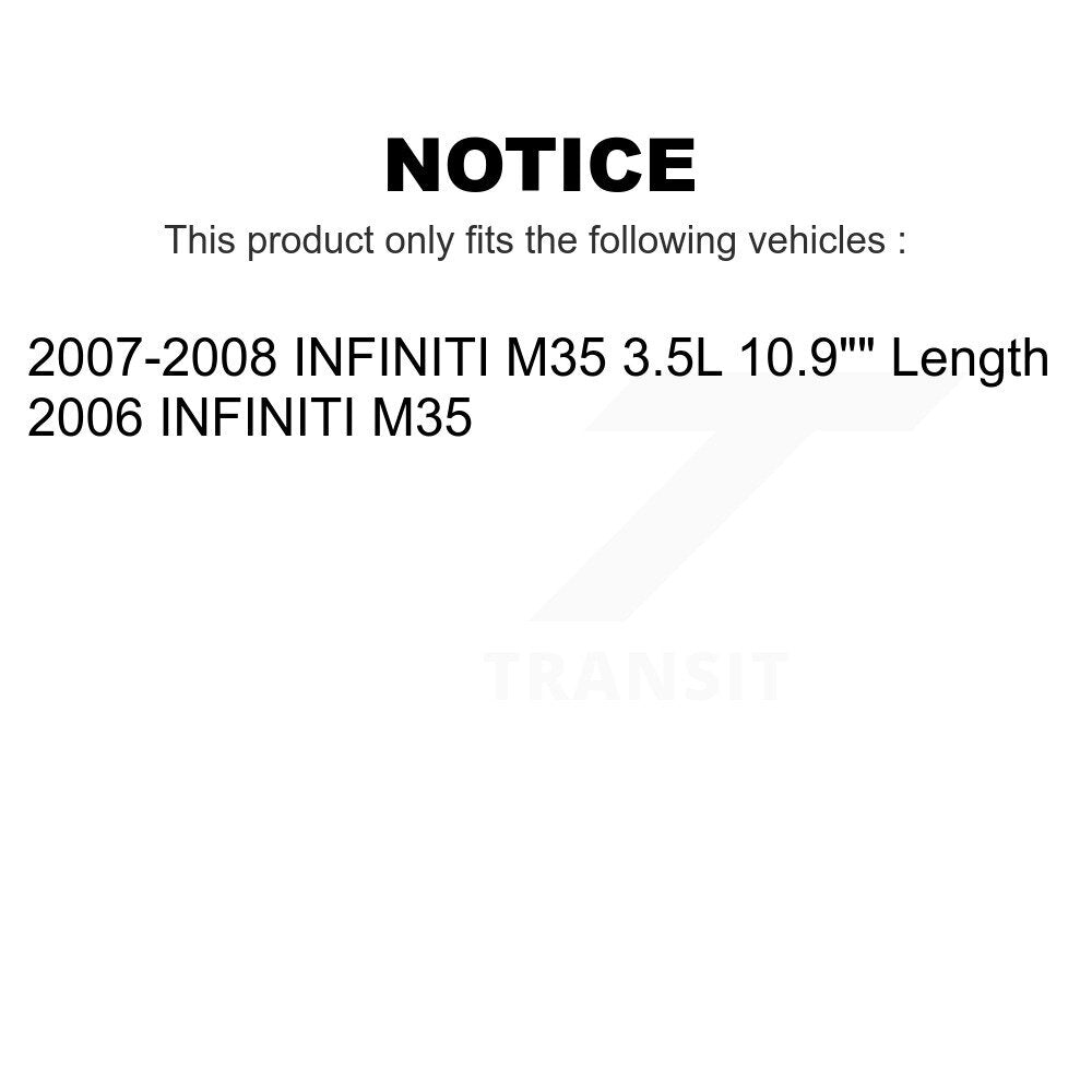 Air Filter (2 Pack) For INFINITI M35 K57-100159