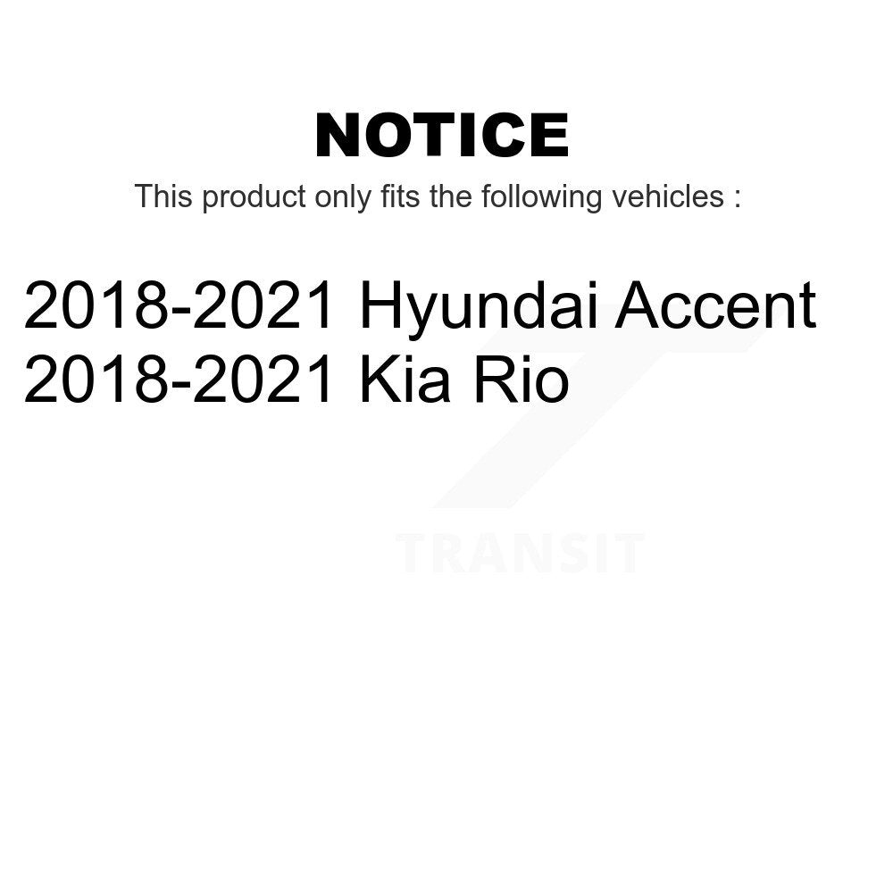 Air Filter (2 Pack) For 2018-2021 Hyundai Accent Kia Rio K57-100312