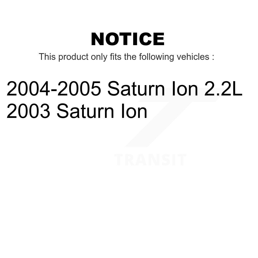 Air Filter (3 Pack) For Saturn Ion K57-100412