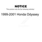Air Filter (3 Pack) For 1999-2001 Honda Odyssey K57-100607