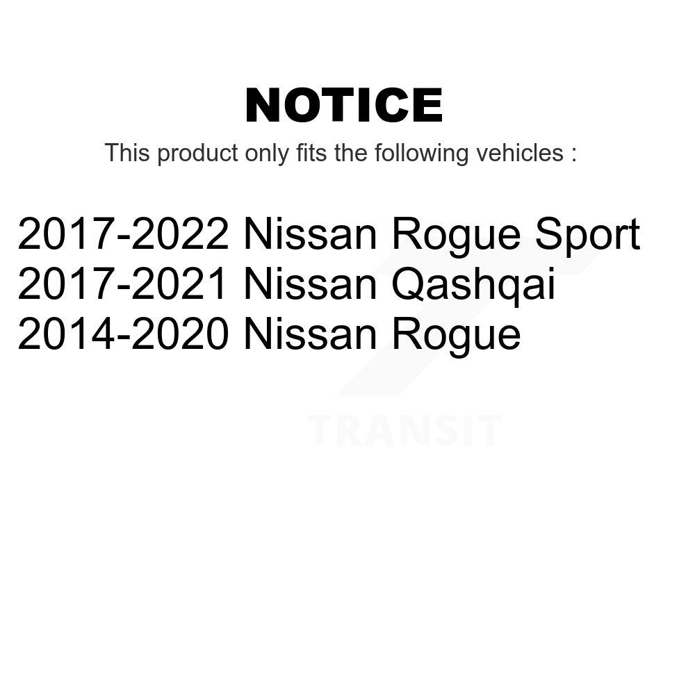 Front Wheel Bearing And Hub Assembly Pair For Nissan Rogue Sport Qashqai K70-100368