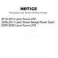 Front Wheel Bearing And Hub Assembly Pair For Land Rover Range Sport LR3 LR4 K70-100411