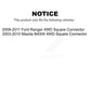 Front Wheel Bearing And Hub Assembly Pair For Ford Ranger Mazda B4000 Square Connector 4WD K70-100445