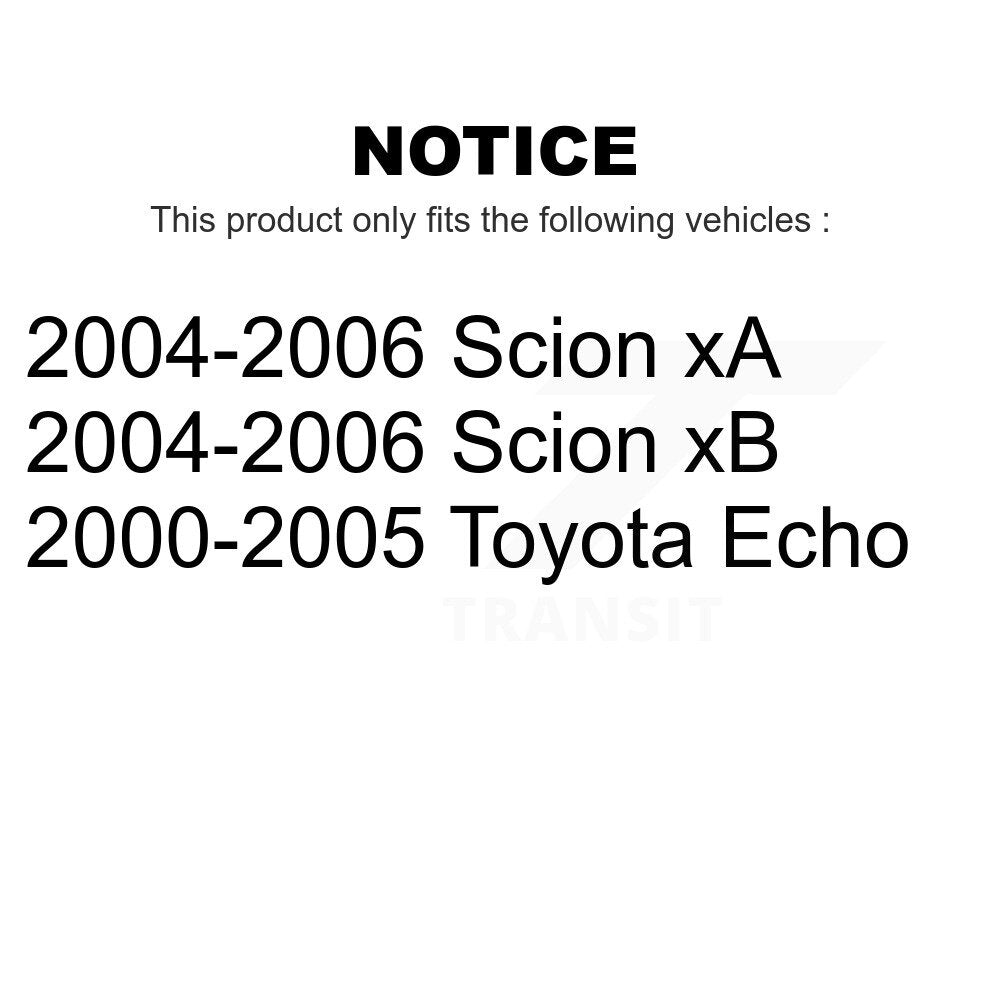 Front Wheel Bearing Pair For Scion xB Toyota Echo xA K70-100507