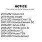 Front Wheel Bearing Pair For Honda Civic Accord Acura TL TSX Element Insight ILX CSX K70-100511