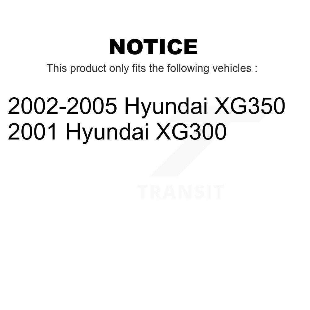 Rear Wheel Bearing And Hub Assembly Pair For Hyundai XG350 XG300 K70-100592