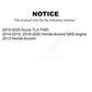 Rear Wheel Bearing And Hub Assembly Pair For Honda Accord Acura TLX K70-100759