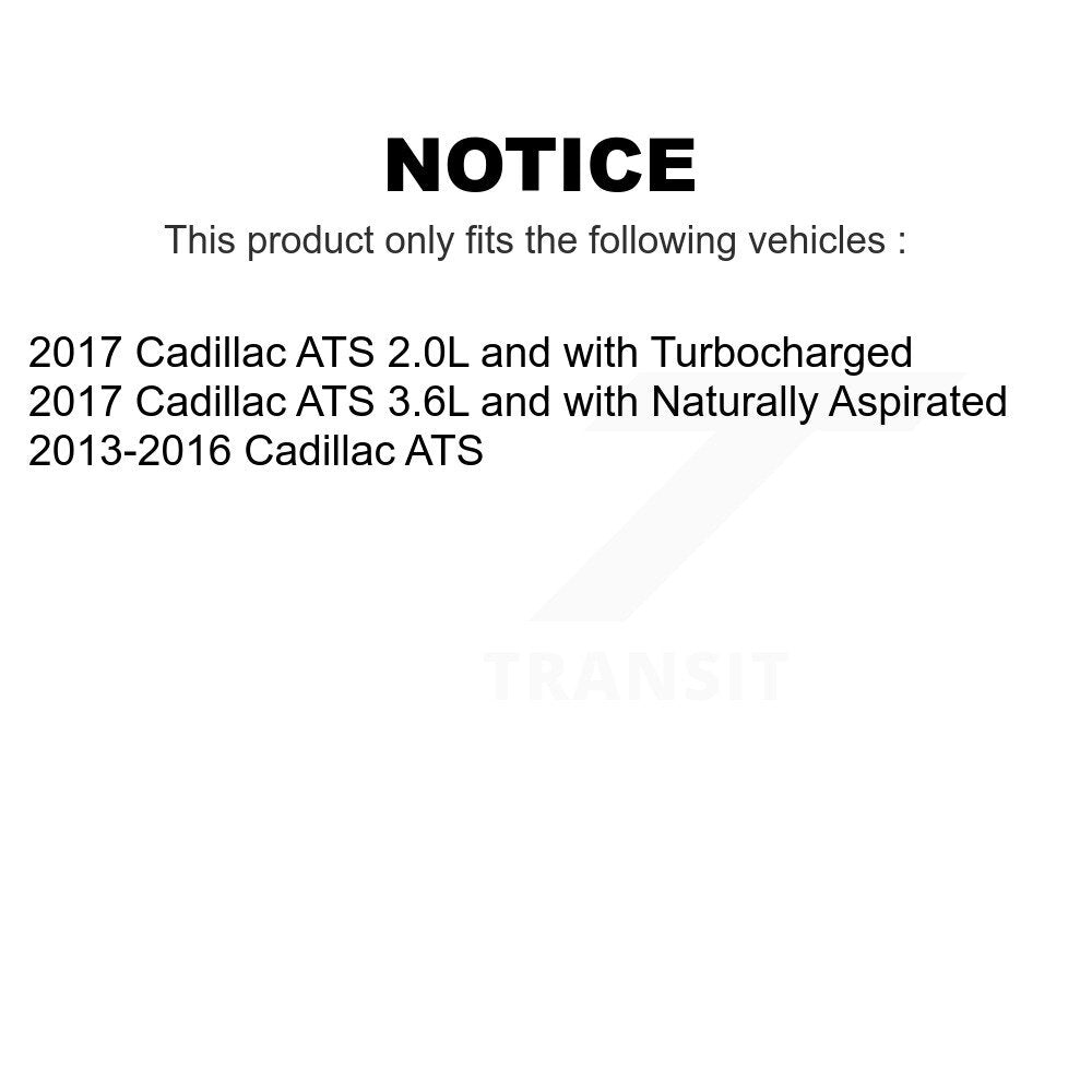 Rear Wheel Bearing And Hub Assembly Pair For Cadillac ATS K70-100782