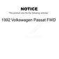 Front Rear Wheel Bearing Kit For 1992 Volkswagen Passat FWD K70-101129
