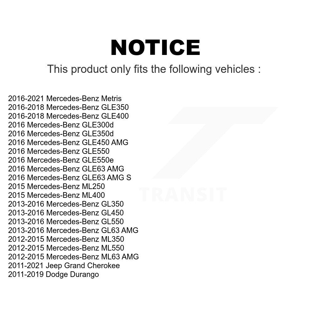 Rear Wheel Bearing Pair For Jeep Grand Cherokee Dodge Durango Mercedes-Benz ML350 GLE350 GL450 Metris GL550 GL350 GLE450 AMG ML400 GLE400 ML550 ML250 GL63 ML63 GLE300d GLE63 S GLE550e GLE550 GLE350d K70-101364