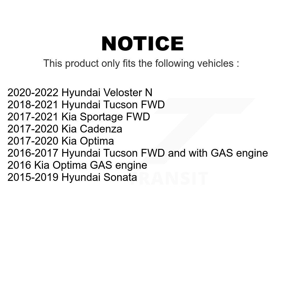 Rear Wheel Bearing And Hub Assembly Pair For Hyundai Sonata Kia Tucson Optima Sportage Cadenza Veloster N K70-101386