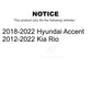 Front Wheel Bearing Pair For Kia Rio Hyundai Accent K70-101399
