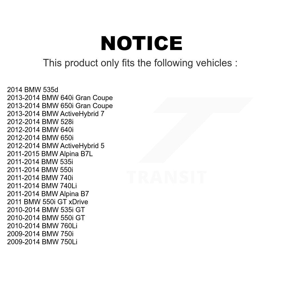 Front Wheel Bearing And Hub Assembly Pair For BMW 535i 528i 750Li 550i 650i 750i 740Li 740i 640i GT 535d Alpina B7 Gran Coupe ActiveHybrid 5 xDrive 760Li B7L 7 K70-101476