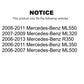 Front Rear Wheel Bearing Kit For Mercedes-Benz ML350 R350 ML500 ML320 ML550 K70-101728