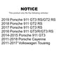 Rear Wheel Bearing And Hub Assembly Pair For Porsche Cayenne 911 Volkswagen Touareg K70-101791