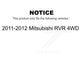 Front Wheel Bearing And Hub Assembly Pair For 2011-2012 Mitsubishi RVR 4WD K70-101806