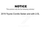 Front Rear Wheel Bearing & Hub Assembly Kit For 2019 Toyota Corolla Sedan with 2.0L K70-101832