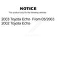 Front Suspension Control Arm And Ball Joint Assembly Link Kit For Toyota Echo K72-100037