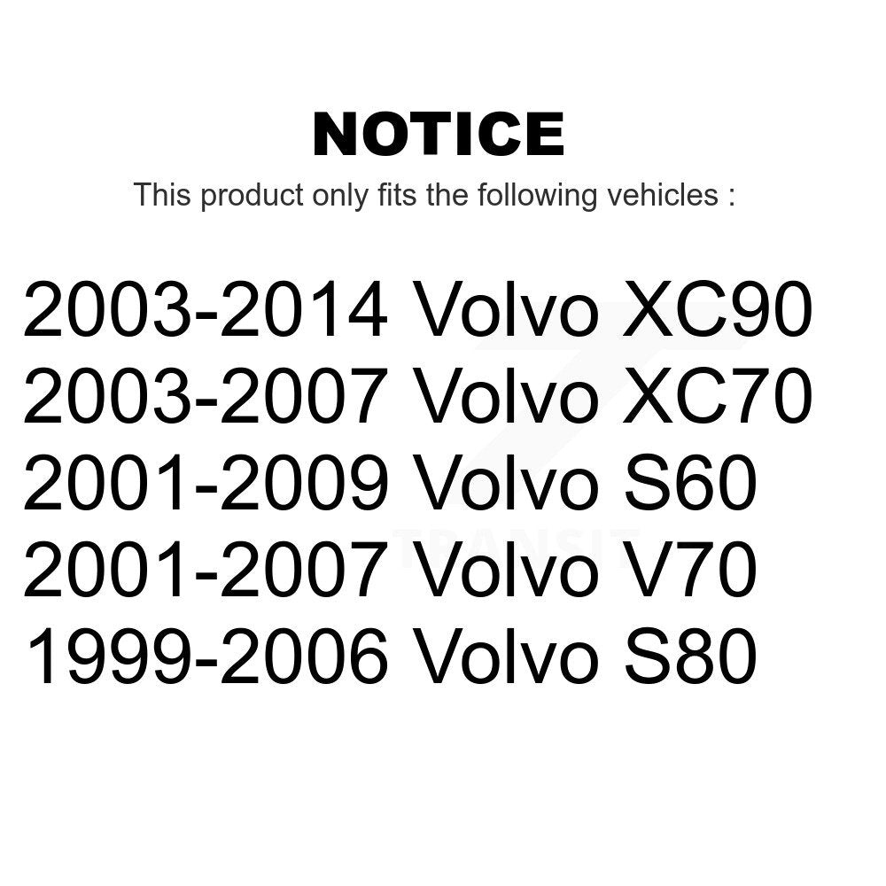 Front Suspension Link Pair For Volvo XC90 S60 V70 XC70 S80 K72-100251