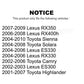 Front Suspension Ball Joints Pair Kit For Toyota Camry Sienna Lexus Highlander RX350 RX330 Solara ES330 ES300 RX400h K72-100545