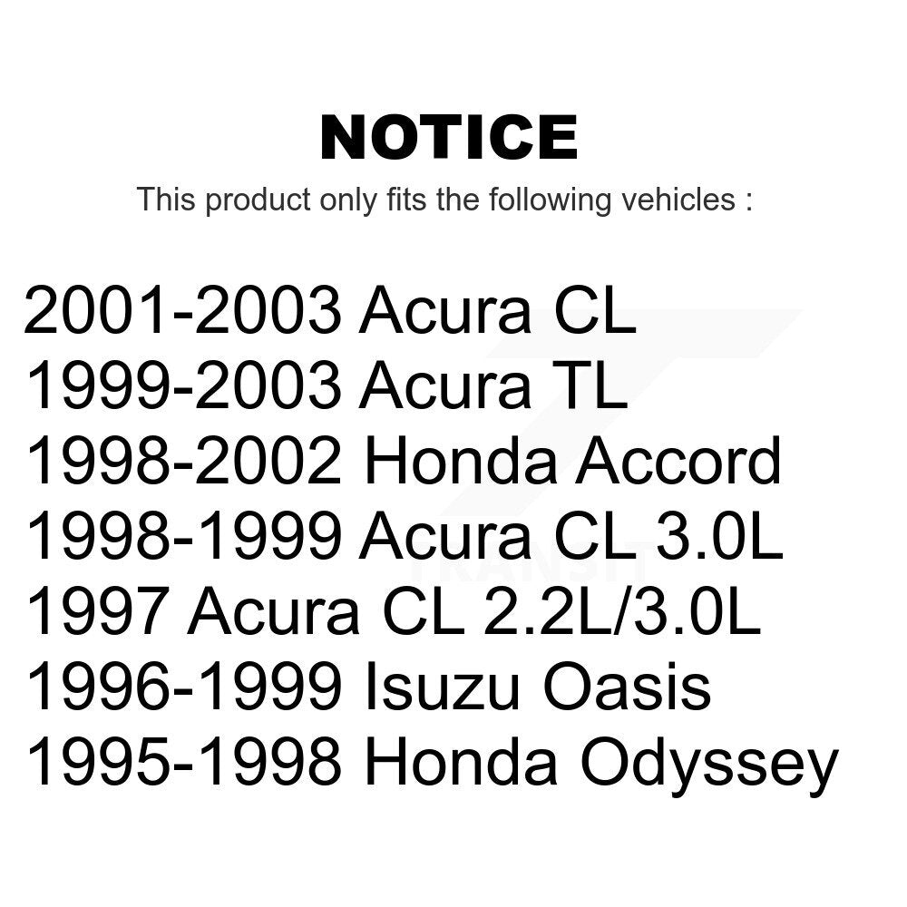 Front Suspension Ball Joints Kit For Honda Accord Acura TL CL Odyssey Isuzu Oasis K72-100708