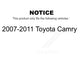 Front Rear Suspension Link Kit For 2007-2011 Toyota Camry K72-100798