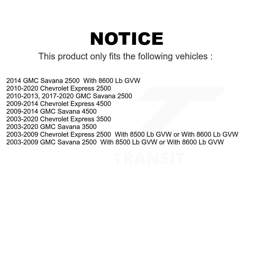 Front Suspension Ball Joint And Tie Rod End Kit For Chevrolet Express 3500 2500 GMC Savana 4500 K72-100949