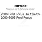Front Tie Rod End Kit For Ford Focus K72-101223
