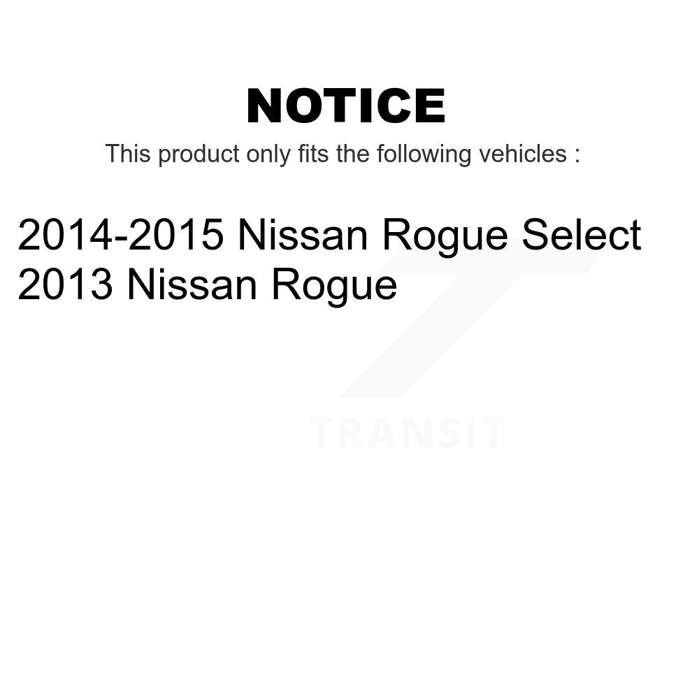 Front Suspension Strut Shock Mounting Kit For Nissan Rogue Select K73-100218