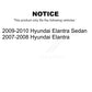 Rear Suspension Shock Absorber Pair For Hyundai Elantra K78-100322
