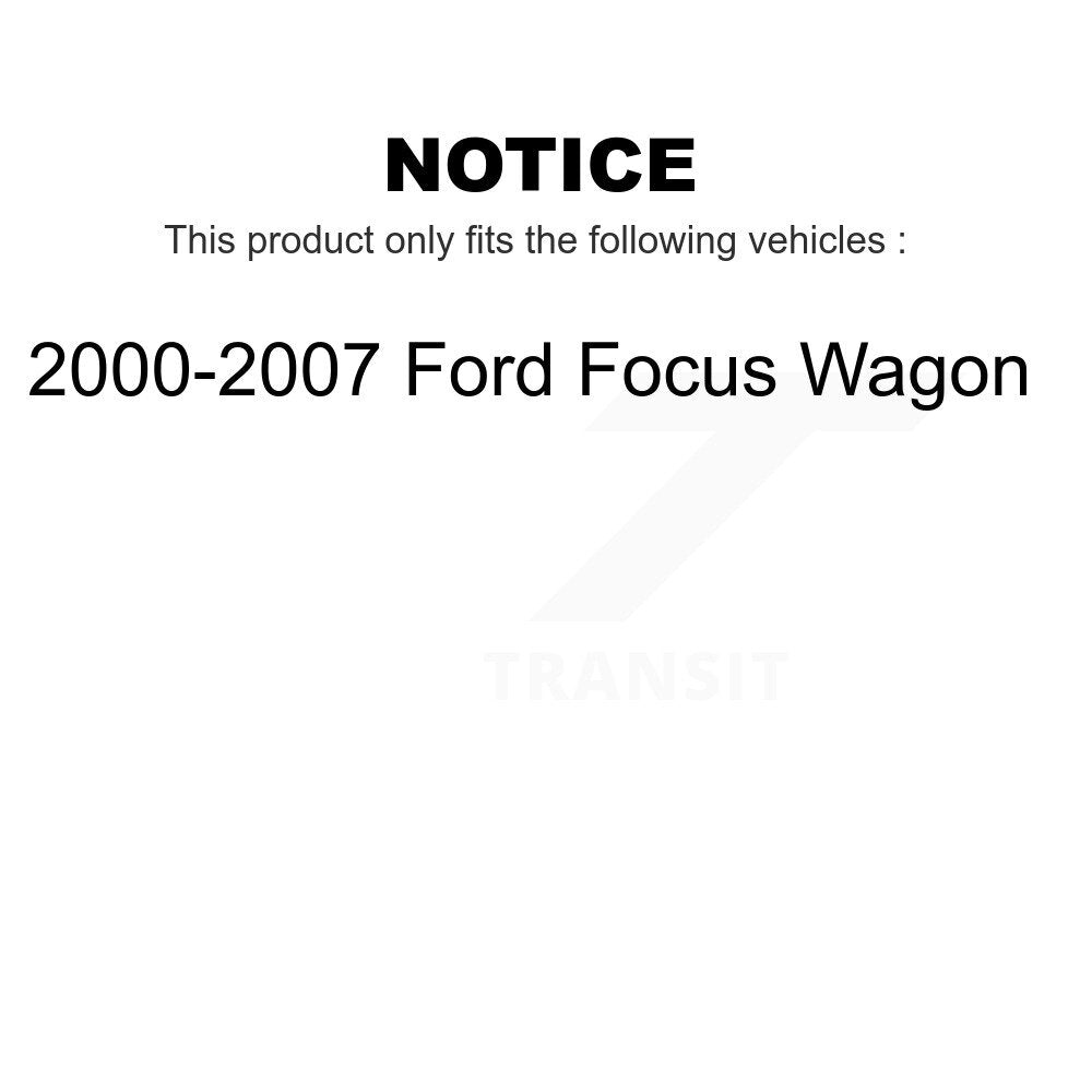Rear Suspension Shock Absorber Pair For 2000-2007 Ford Focus Wagon K78-100348