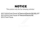 Rear Suspension Shock Absorber Pair For Ford Focus K78-100415