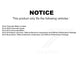 Rear Suspension Shock Absorber Pair For Chevrolet Malibu Impala Buick LaCrosse Limited Allure K78-100416