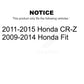 Rear Suspension Shock Absorber Pair For Honda Fit CR-Z K78-100423
