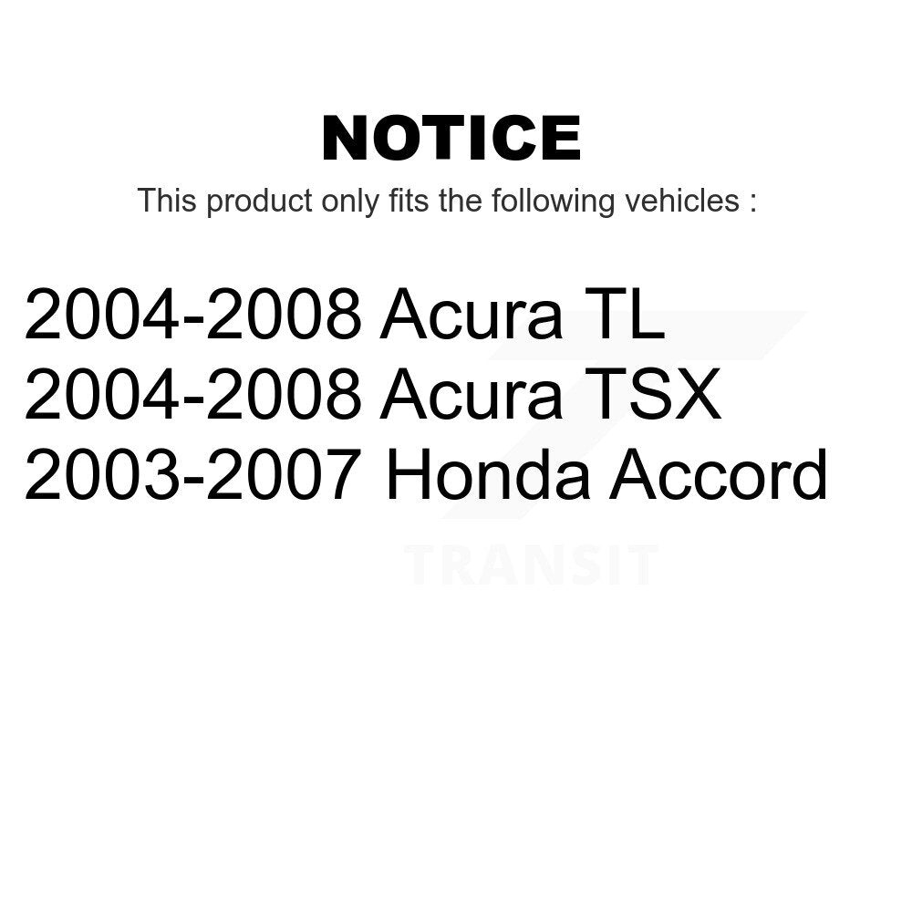 Front Suspension Strut Pair For Honda Accord Acura TL TSX K78-100694