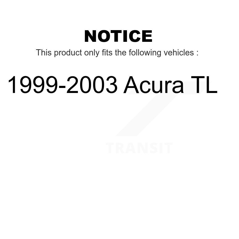 Rear Suspension Strut Pair For 1999-2003 Acura TL K78-100737