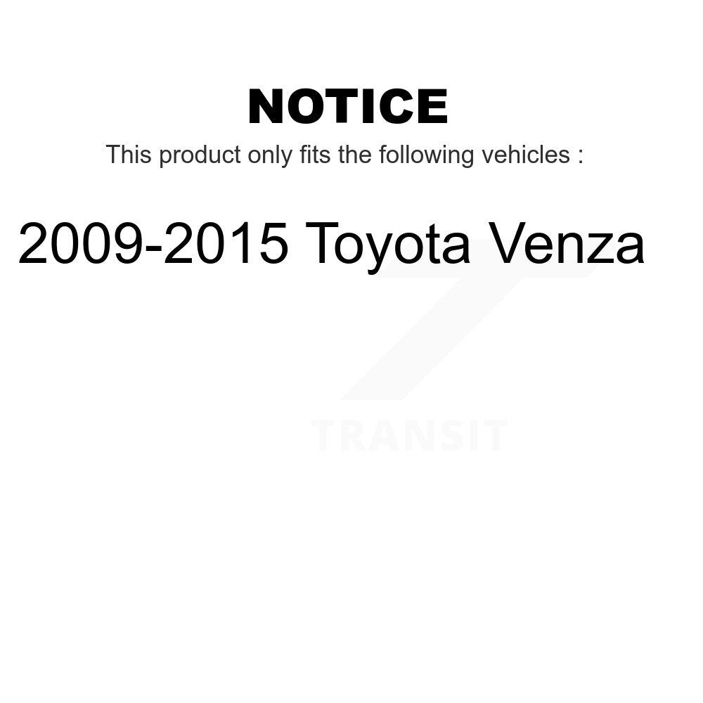 Front Suspension Strut Kit For 2009-2015 Toyota Venza K78-100742