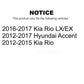 Front Suspension Strut Kit For Hyundai Accent Kia Rio K78-100756
