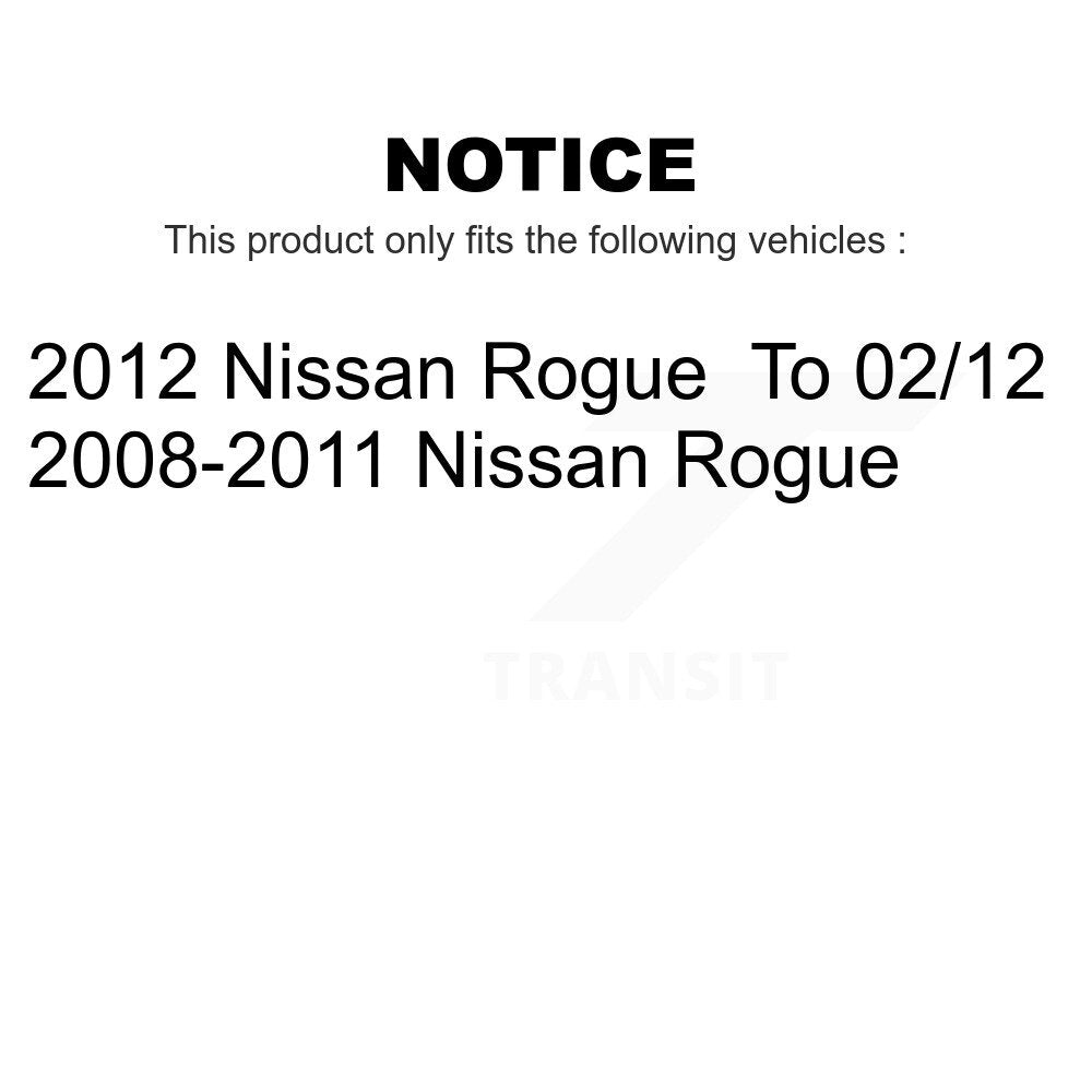 Front Suspension Strut Kit For Nissan Rogue K78-100804
