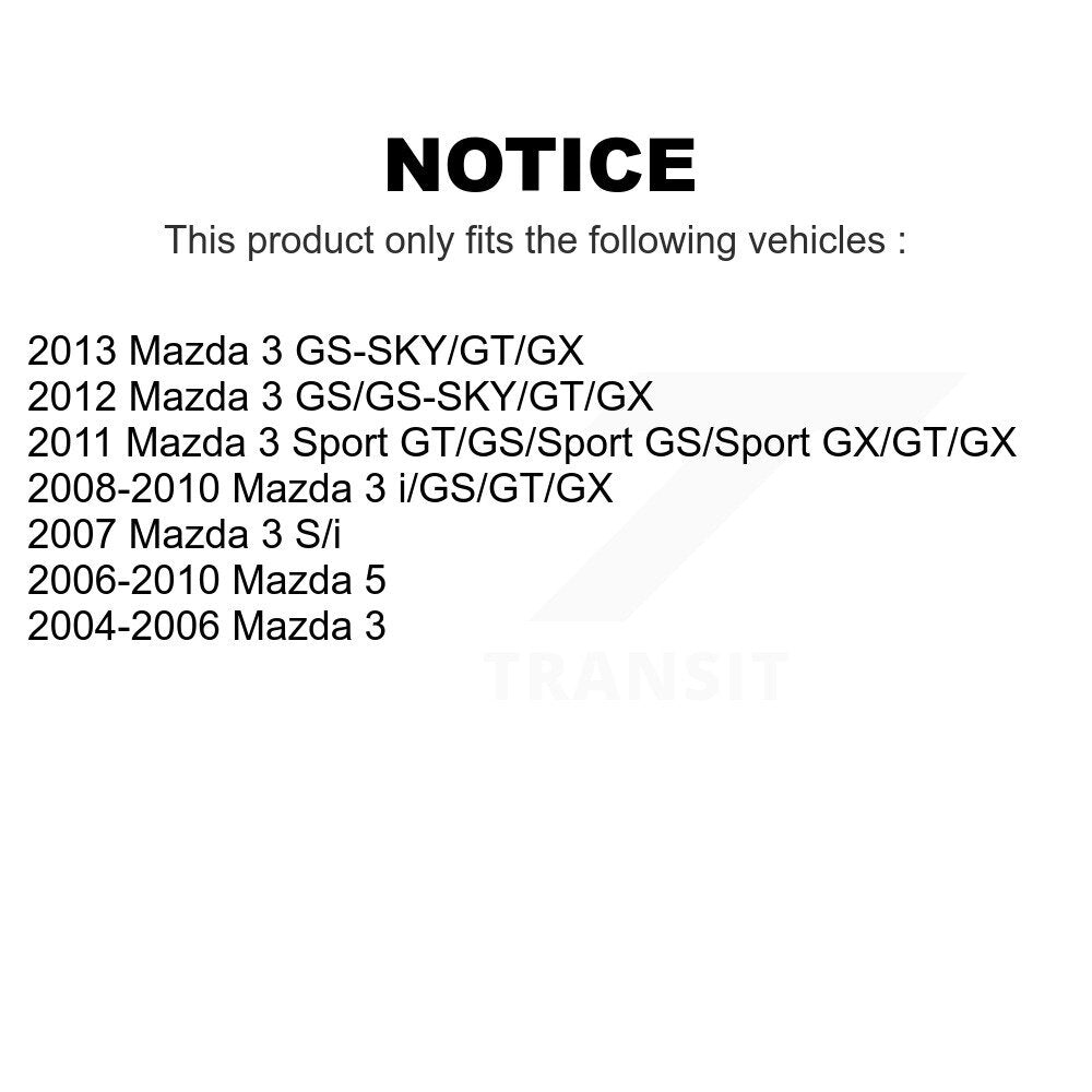 Front Suspension Strut Kit For Mazda 3 5 K78-100817